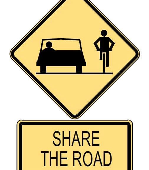 SHARE THE ROADS – Cyclists and Motorists Safety Tips