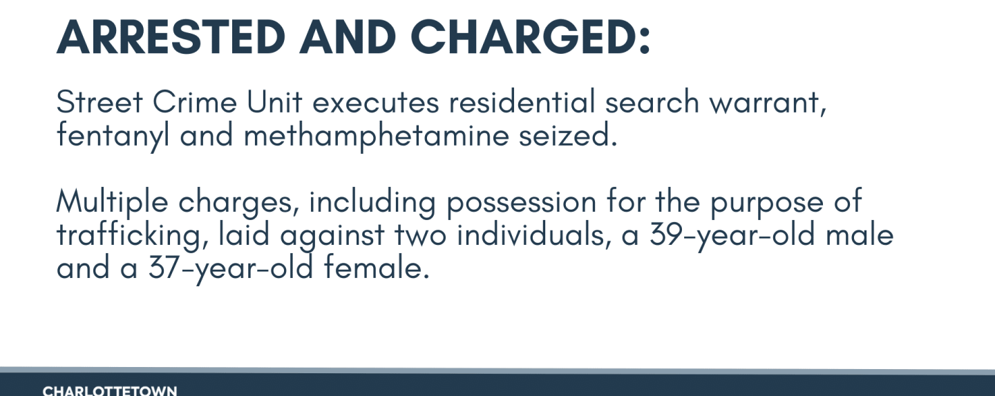 Street Crime Unit Seize Fentanyl and Methamphetamine